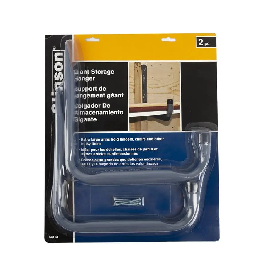 Hook 2 pc giant storage hanger up to 25 lbs (promo) Toolway Industries