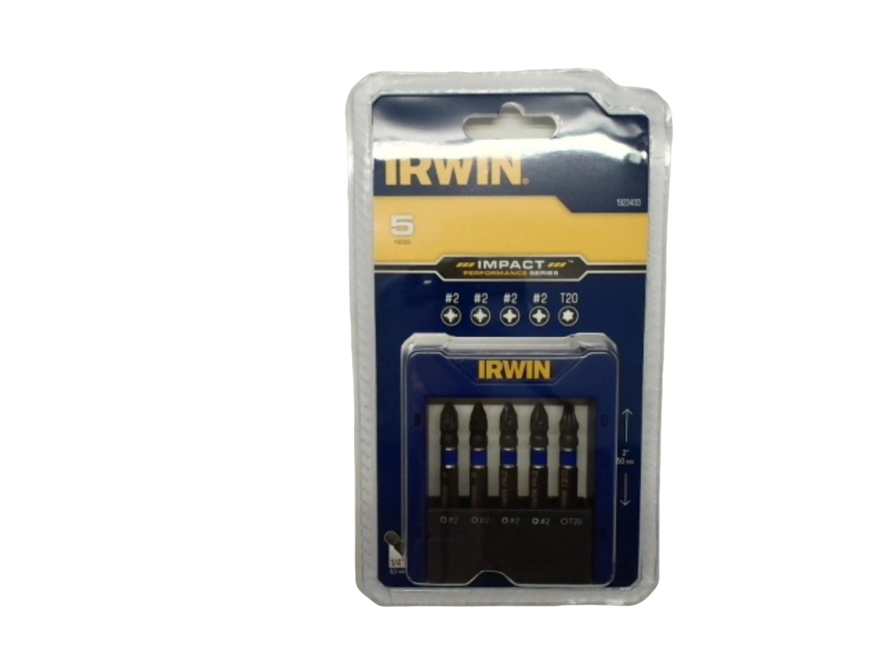 Impact Driver Bits 5pk. Assorted Irwin KWDC