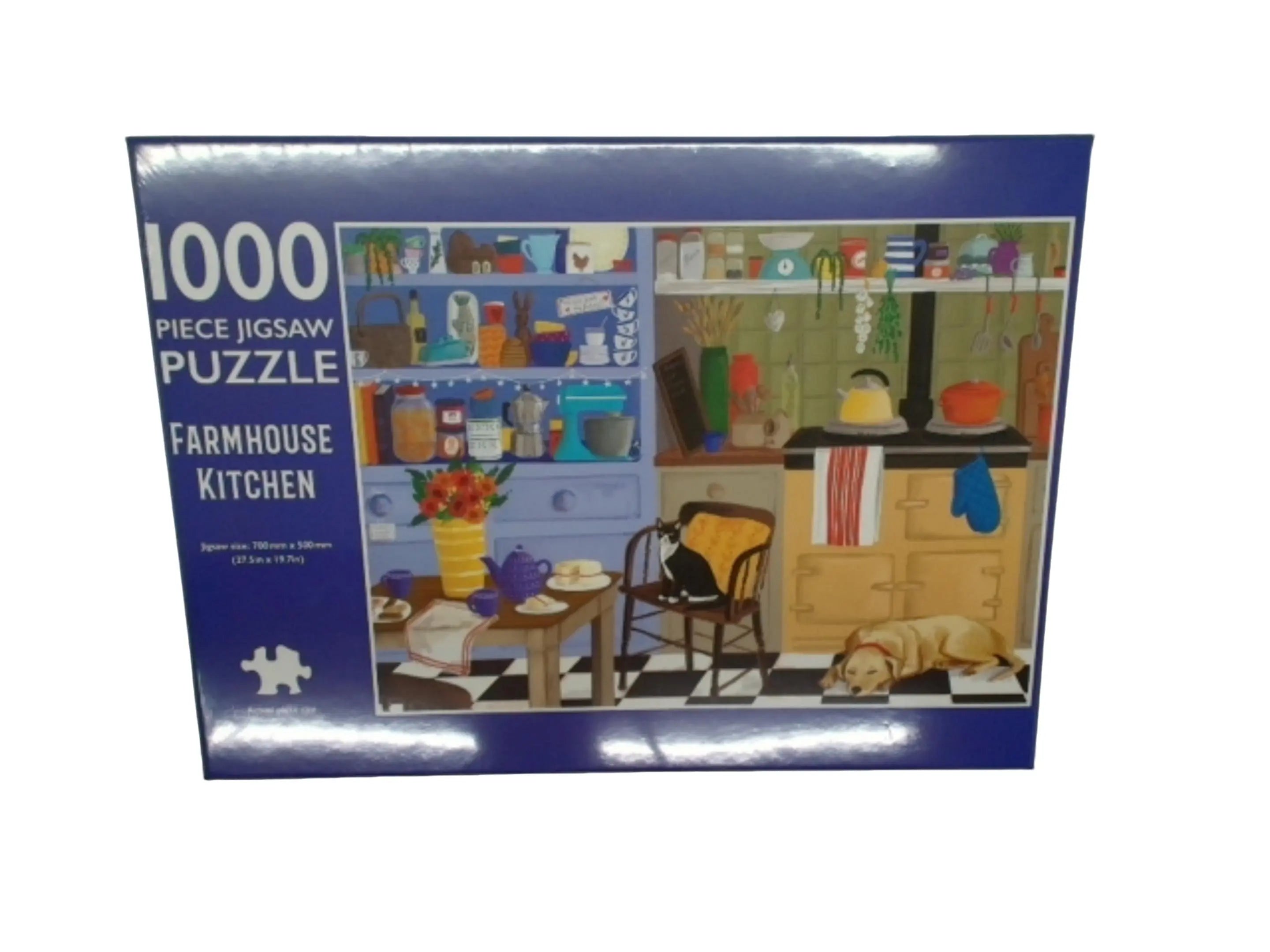 Jigsaw Puzzle 1000pc. Farmhouse Kitchen KWDC