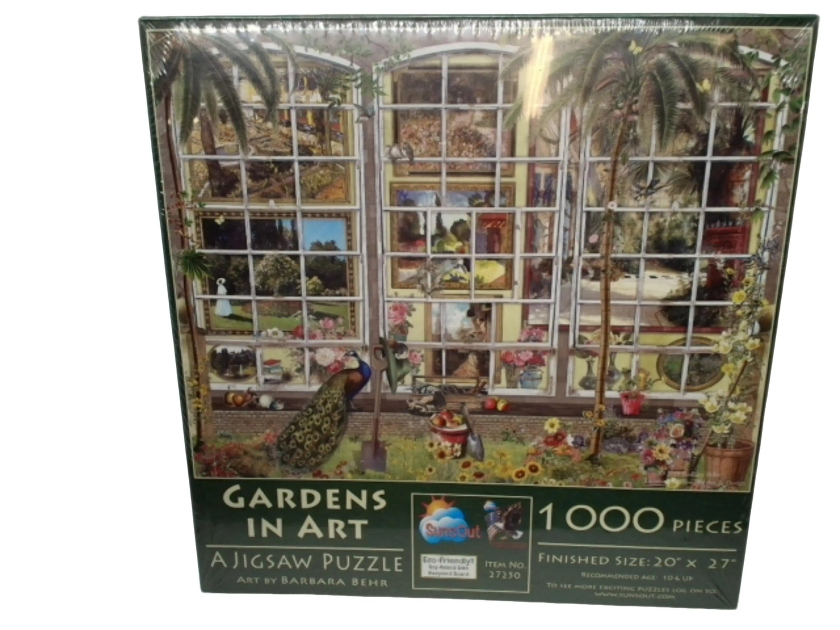 Jigsaw Puzzle 1000pc. Gardens In Art KWDC