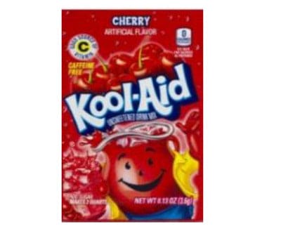 Kool Aid Envelopes Cherry 4x48/3.9 g - Brantford Surplus