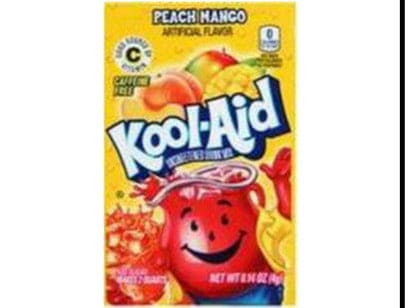 Kool Aid Envelopes Peach Mango 4x48/3.9 g - Brantford Surplus