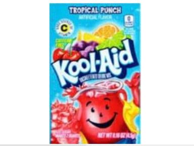 Kool Aid Envelopes Tropical Punch 4x48/3.9 g - Brantford Surplus