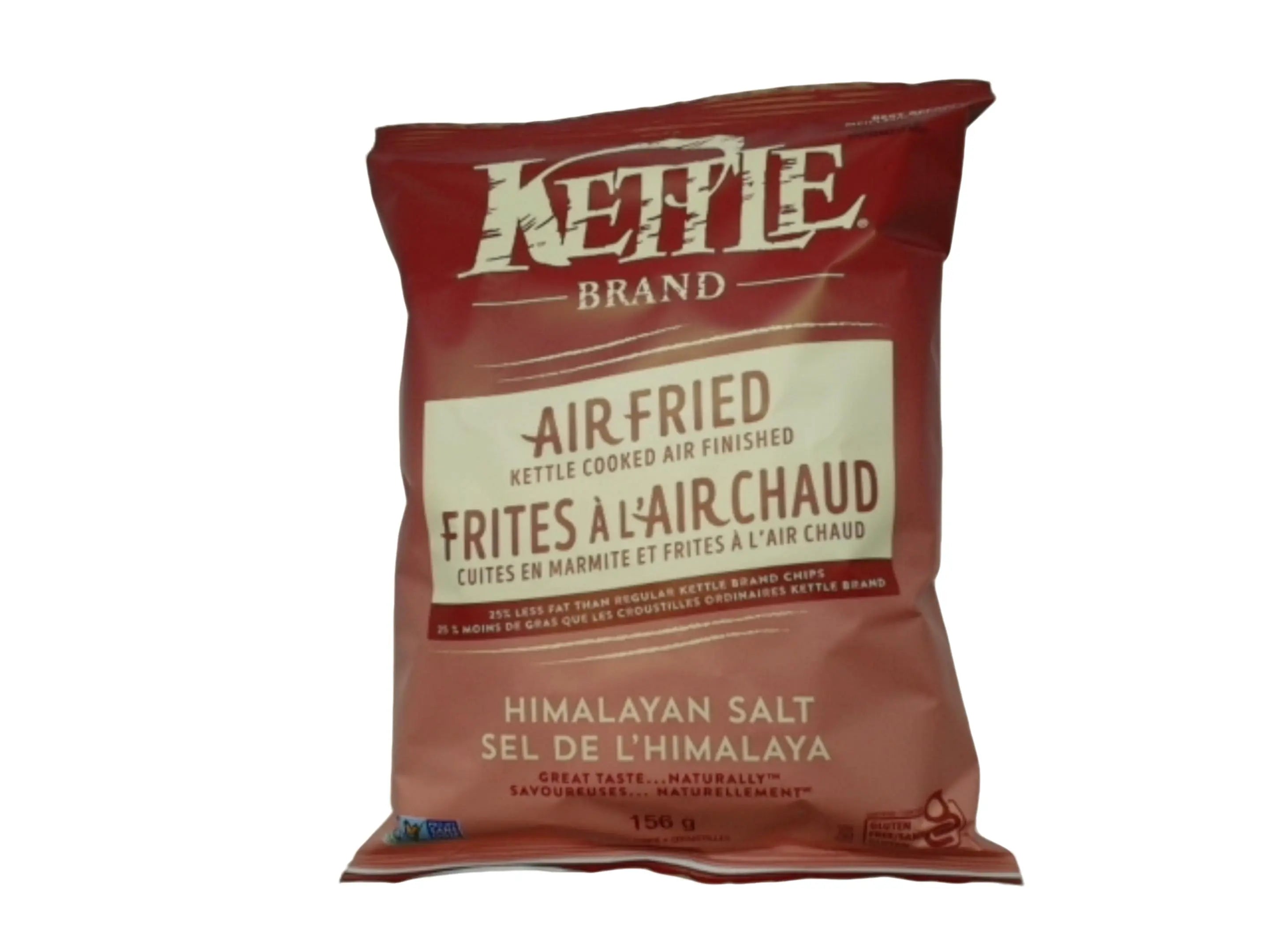 Kettle Chips Air Fried Himalayan Salt 156g. KWDC