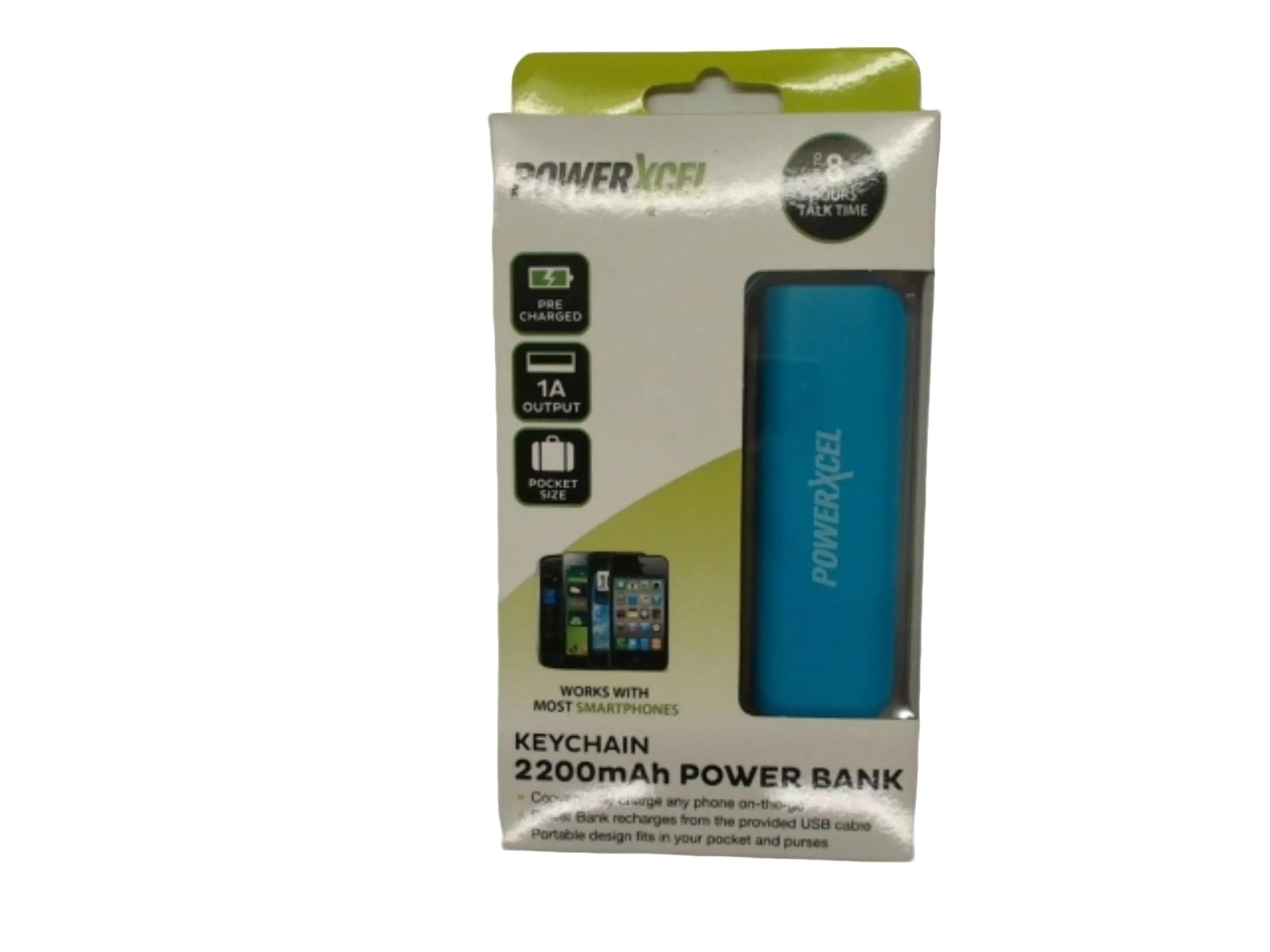 Keychain Power Bank 2200mah Power Xcel KWDC