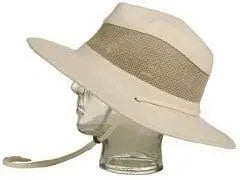 Killian Vented Hat - Natural WORFAM