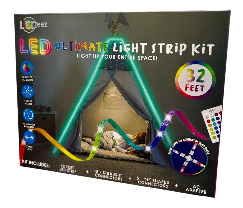 LED Strip Kit 32ft RGB w/ Remote - Brantford Surplus