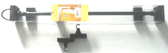 Curtain Rod Magnet 18X28 inches  Blk - Brantford Surplus