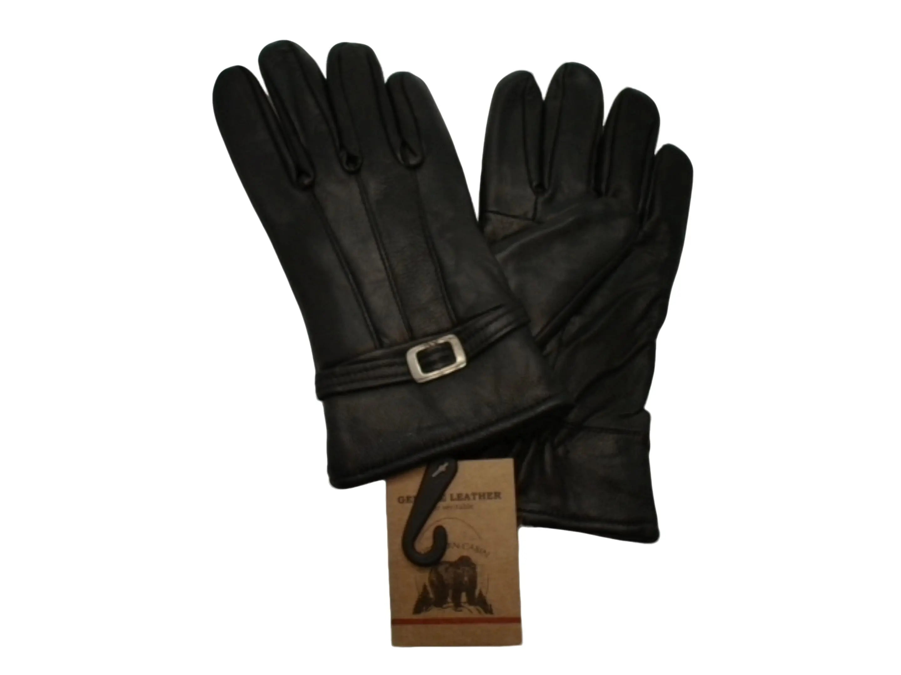 Ladies Lamb Skin Leather Gloves Black Assorted KWDC