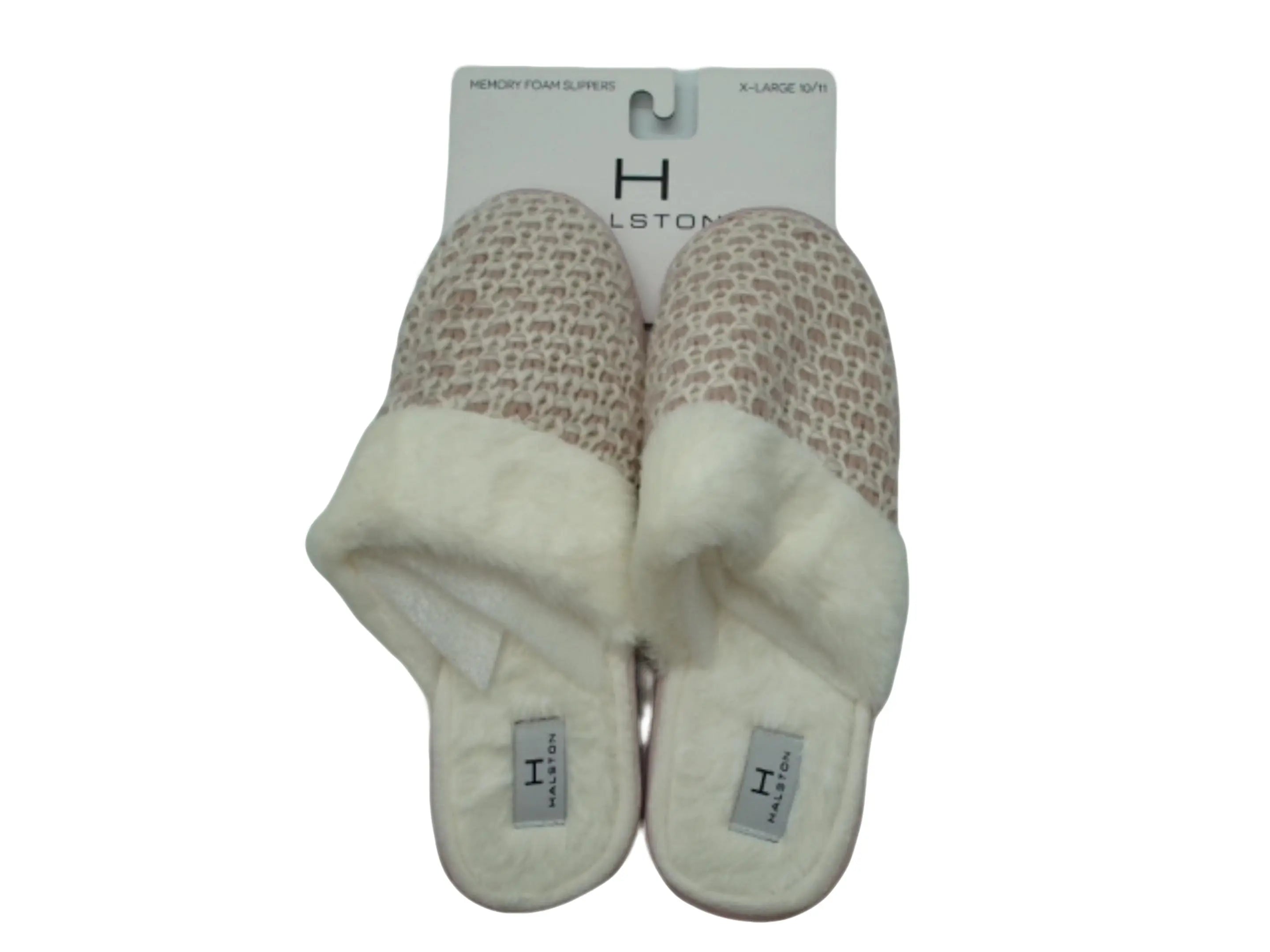 Ladies Memory Foam Slippers Halson Blush Ass't Sizes KWDC