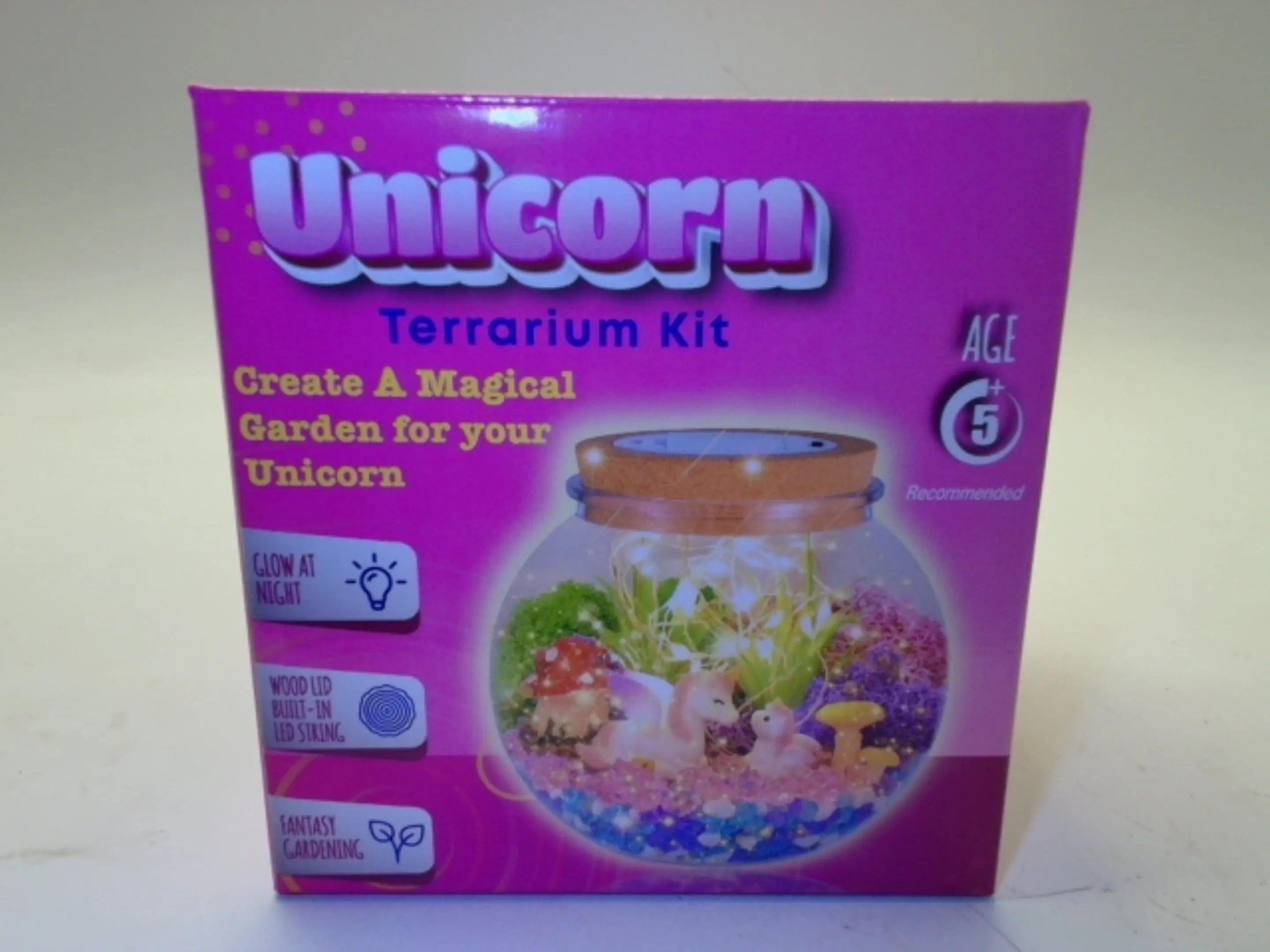 Light Up Unicorn Terrarium Kit (ENDCAP) KWDC