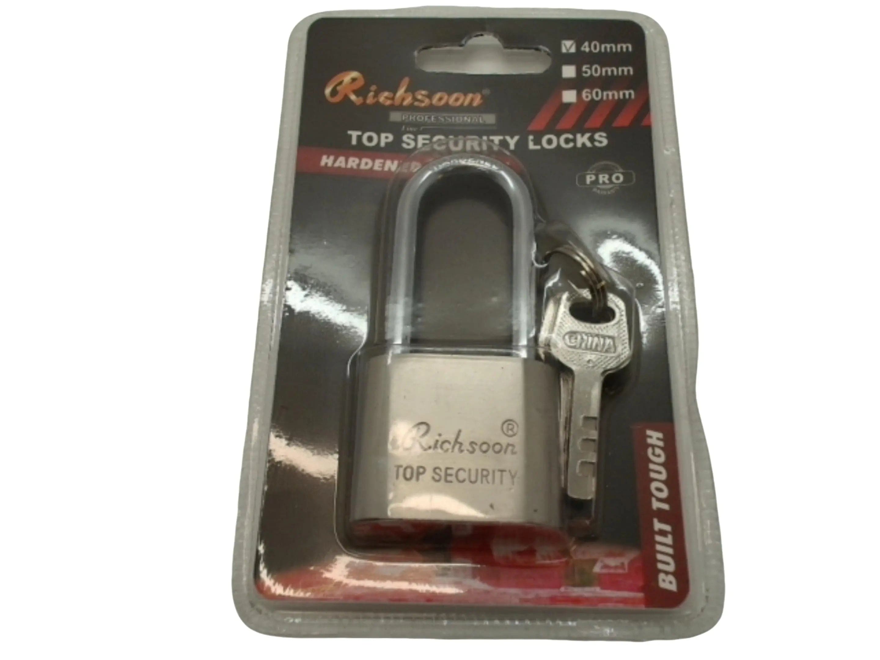 Padlock 40mm W/ Long Shackle KWDC