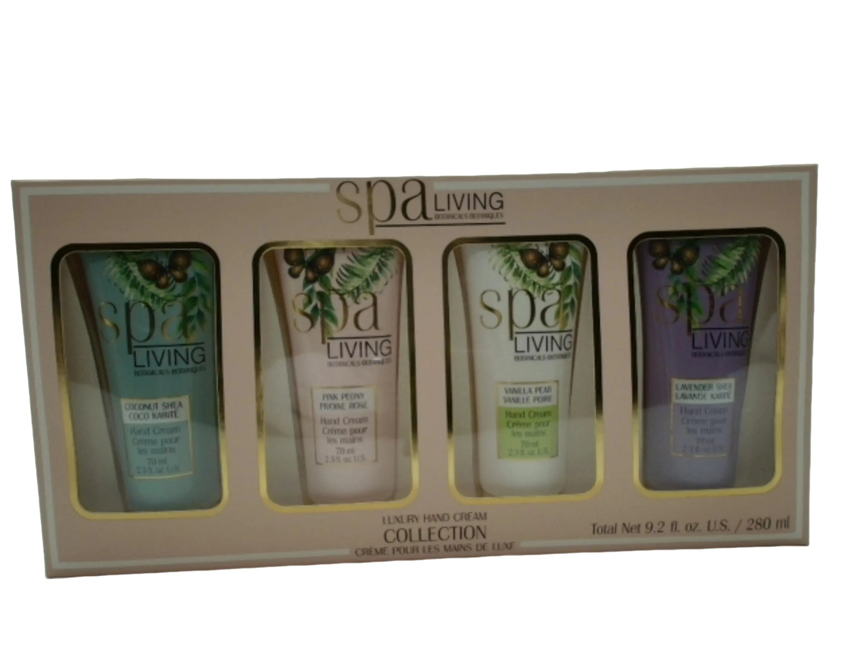 Luxury Hand Cream 4pc. Set Spa Living KWDC