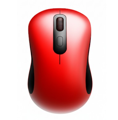 TopSync Wireless Mouse Red TS388