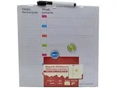 Magnetic whiteboard 11.5x11.5 inch with marker NORTHEAST WHOLESALE INC.