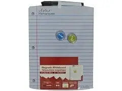 Magnetic whiteboard 8.5x11 inch with marker and magnets NORTHEAST WHOLESALE INC.