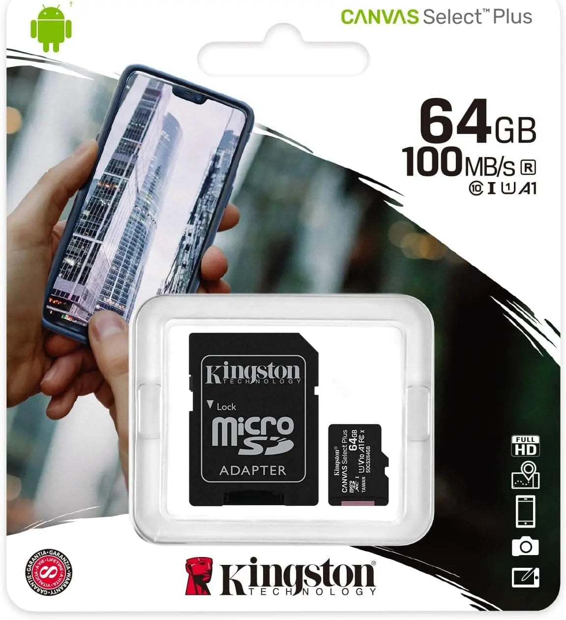 Media - Micro SDXC 64GB Class 10 Quad Source Canada Inc.