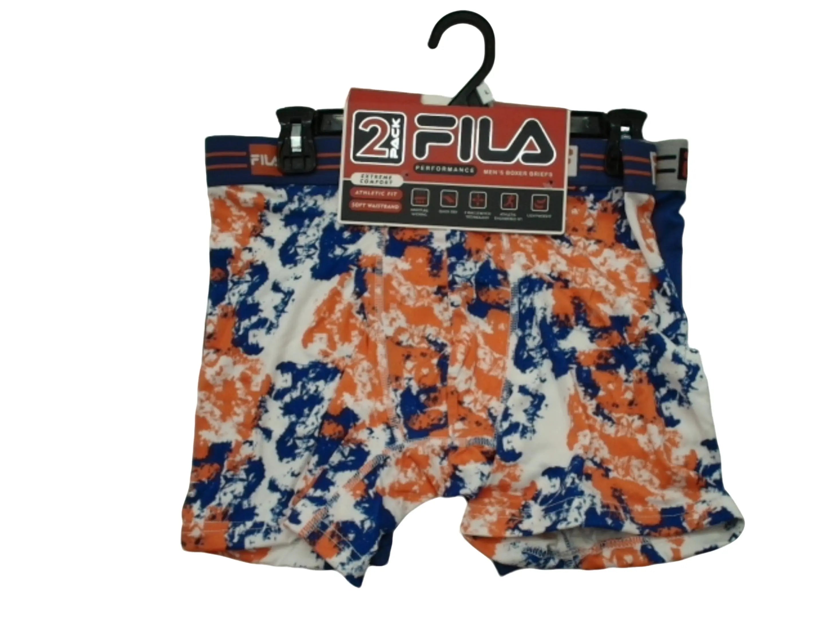 Men's Boxer Briefs 2pk. Large Fila (ENDCAP) KWDC