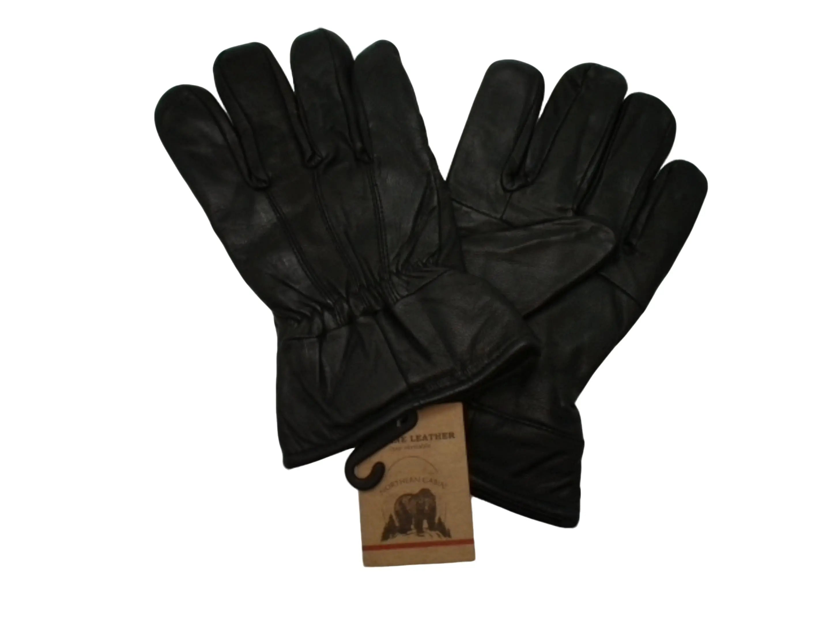 Men's Leather Lamb Skin Gloves Black Assorted KWDC