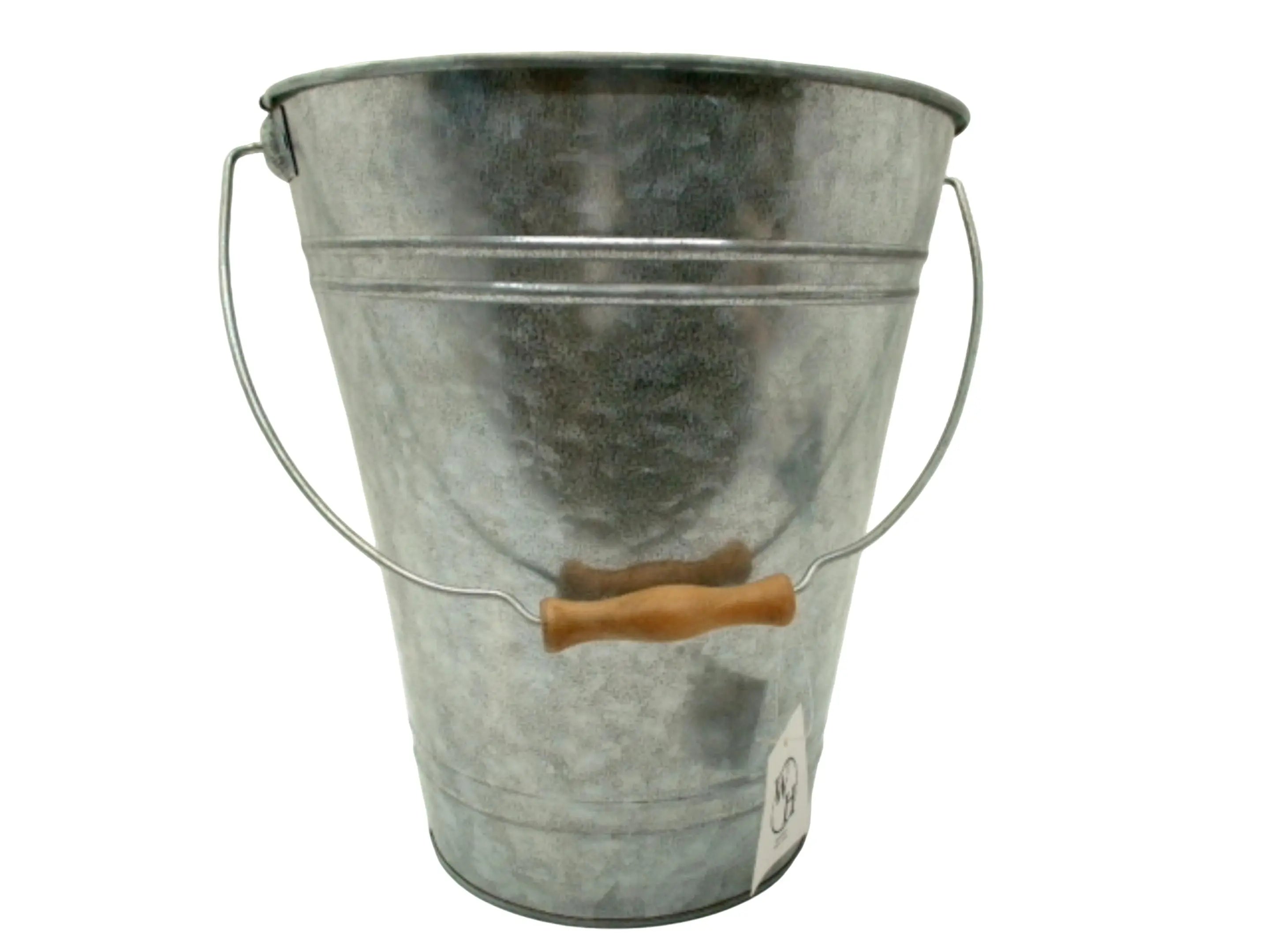 Metal Farmhouse Bucket 12" KWDC