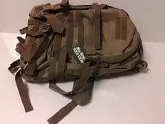 Mil-spex Tactical Pack Coyote Green 15x20x9inch 38x50x23cm WORLD FAMOUS SALES INC.