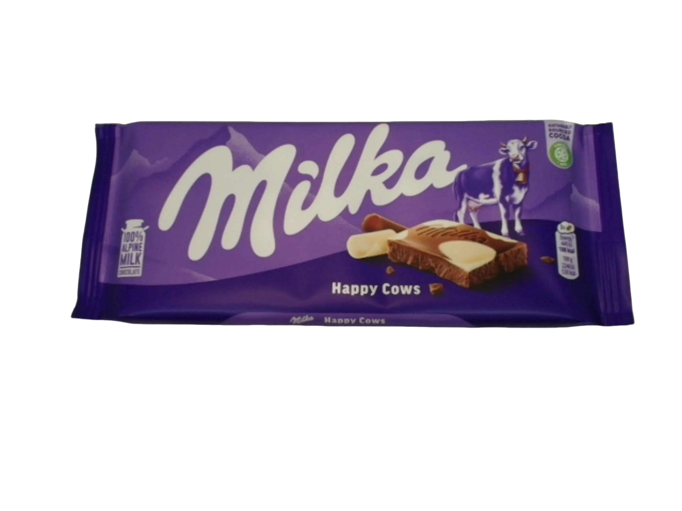 Milka Chocolate Bar Happy Cows 100g. KWDC