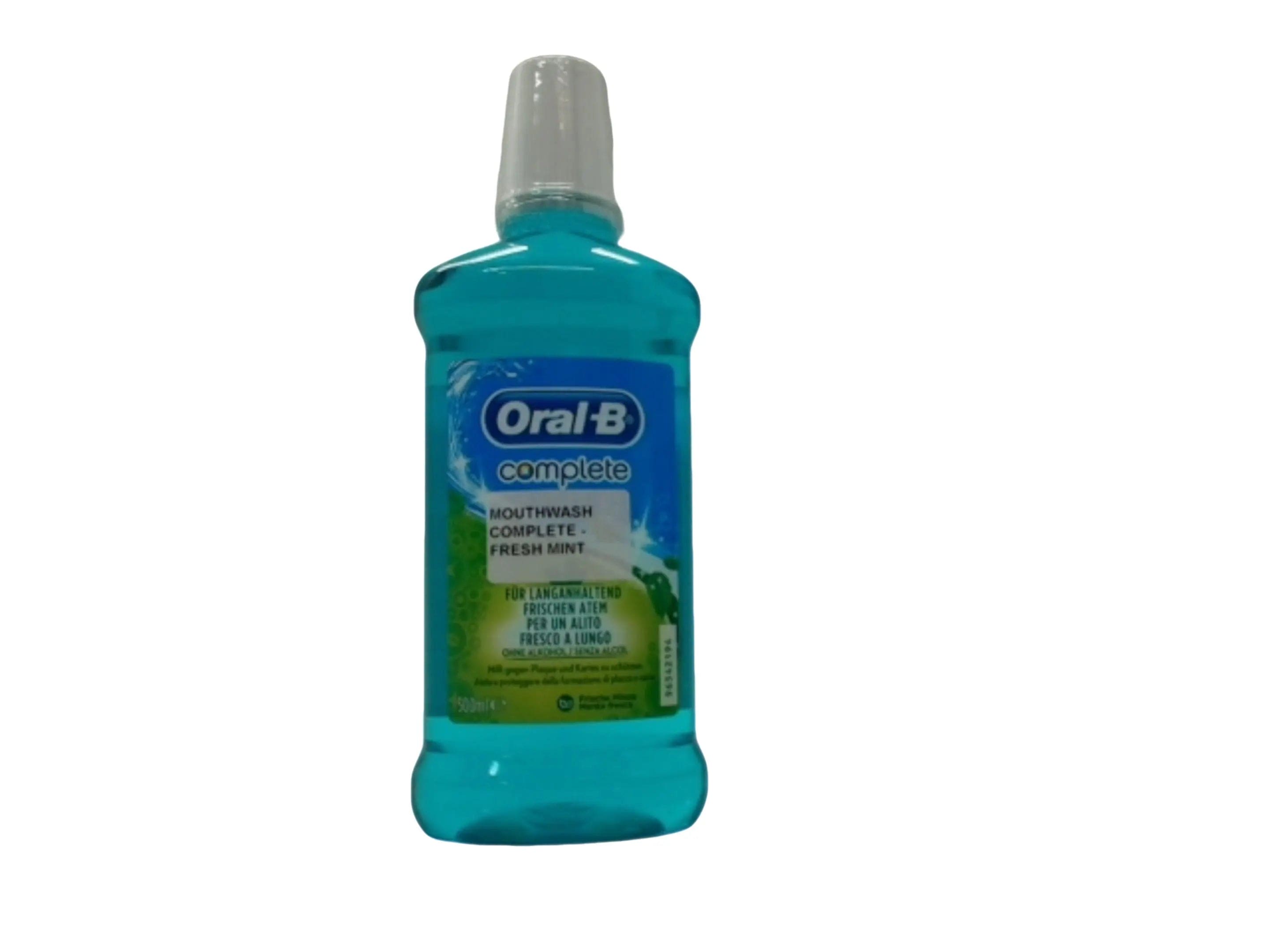 Mouthwash Complete Fresh Mint 500mL Oral-B KWDC