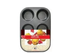 Muffin pan 6 cup 12x8.5x1.5 inch MODHOU