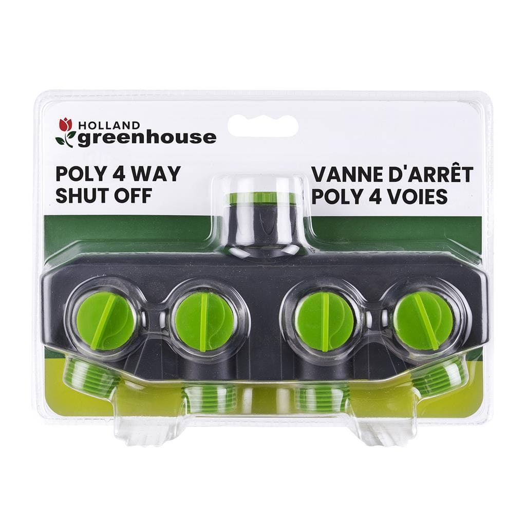 Poly 4 way hose shut off - Brantford Surplus