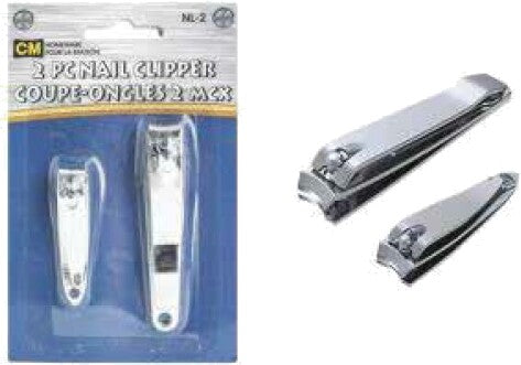 Nail Clipper Set 2 Piece Manicure Kit