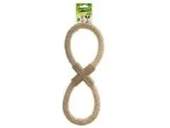 PET ROPE TOY (X MARKS THE 8) 11 inch INDHAN