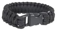 Paracord Survival Bracelet OLIVE - 7" WORFAM