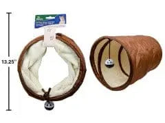 Pet play tunnel with bell for cats - Paws CTGBRA