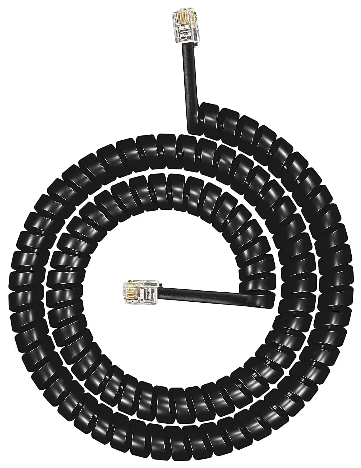 Phone Handset Cord Black 15 foot Chateau Manis Electronics