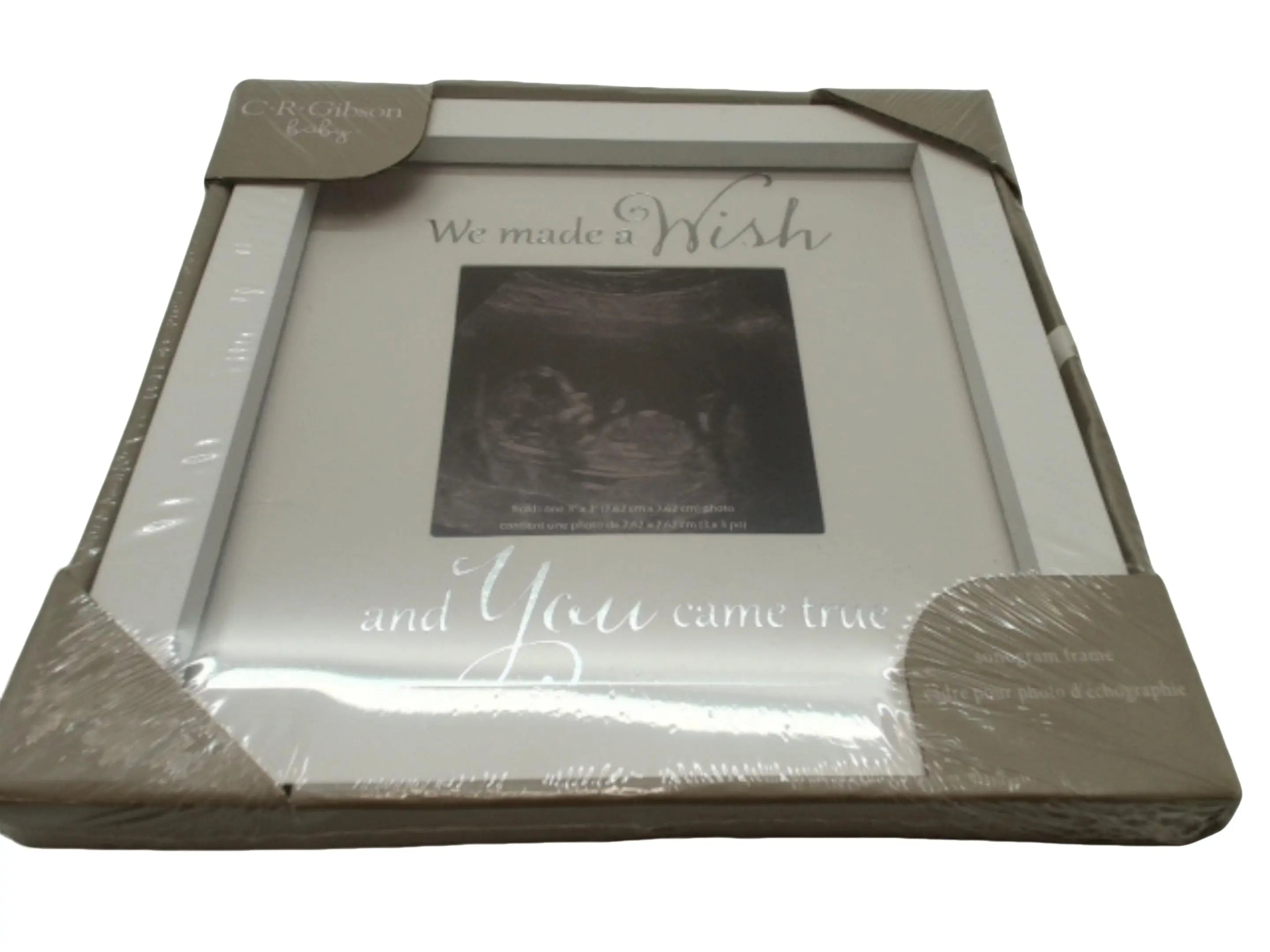 Picture Frame 3" x 3" "We Made A Wish And You Came True" KWDC