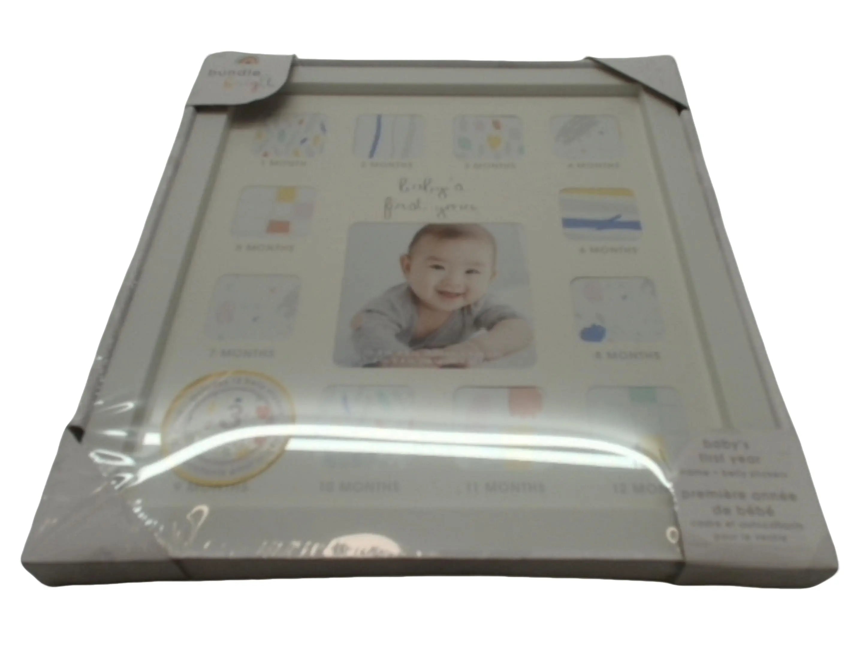 Picture Frame Baby's First Year Frame + 12 Belly Stickers KWDC