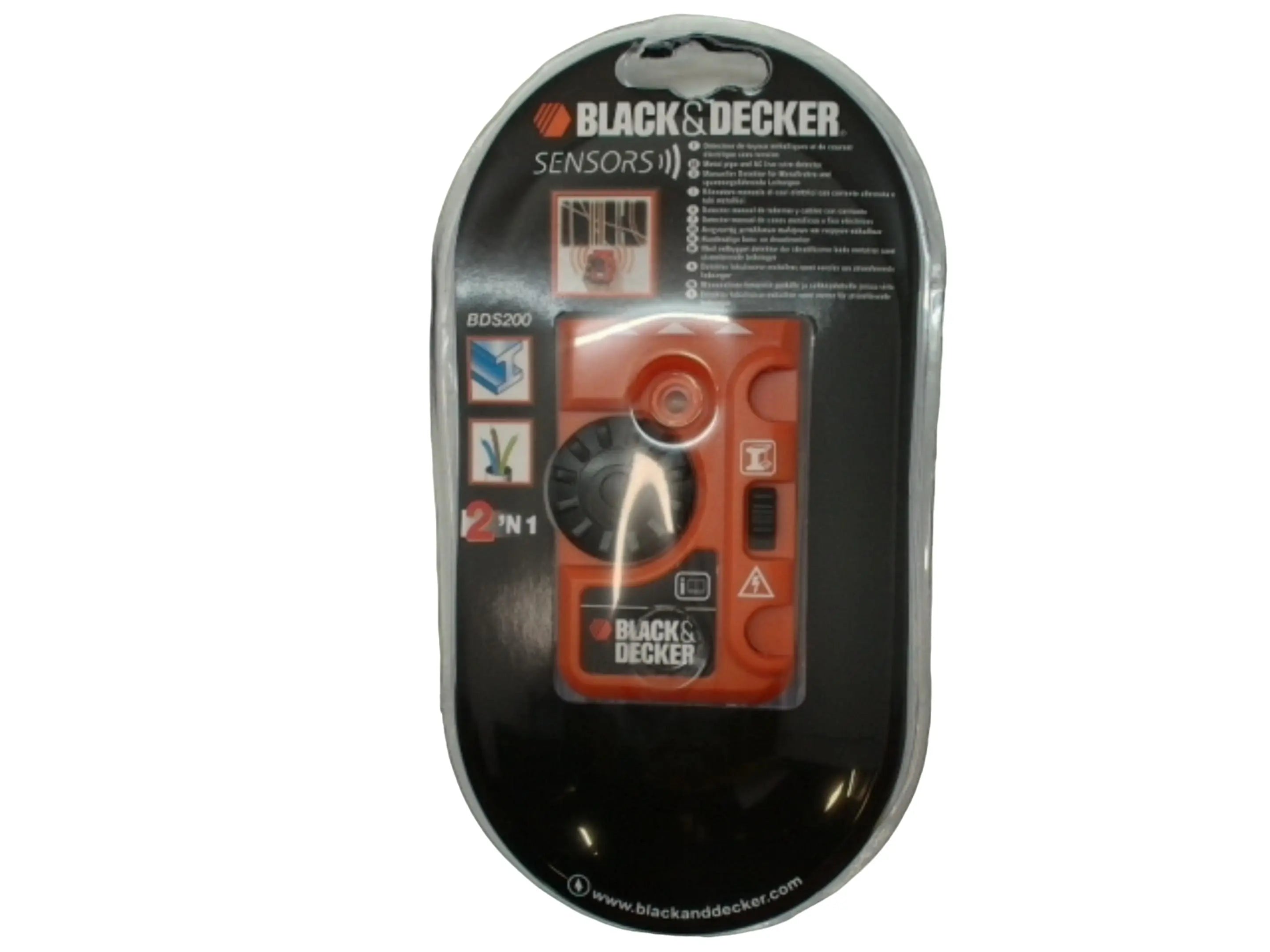 Pipe & Live Wire Detector Manual Black & Decker KWDC