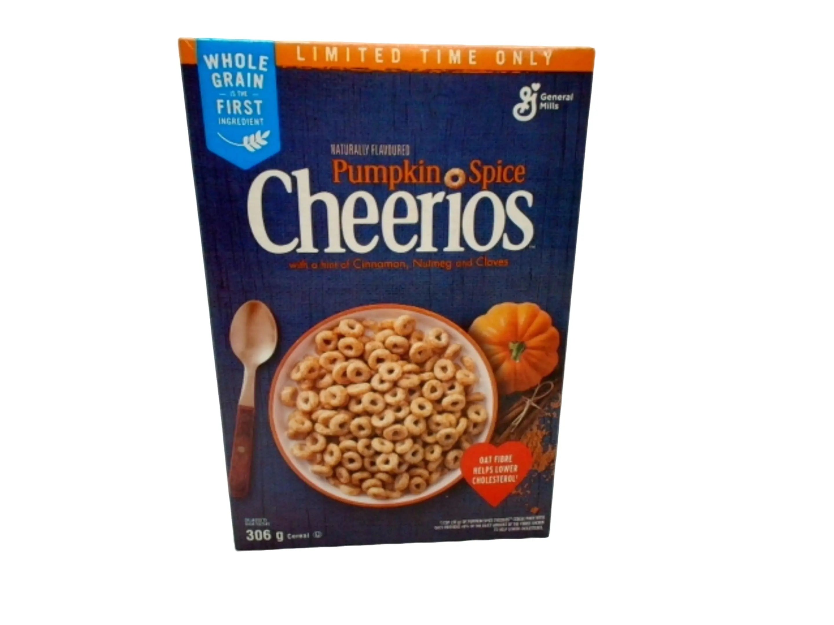 Pumpkin Spice Cheerios 306g. General Mills KWDC