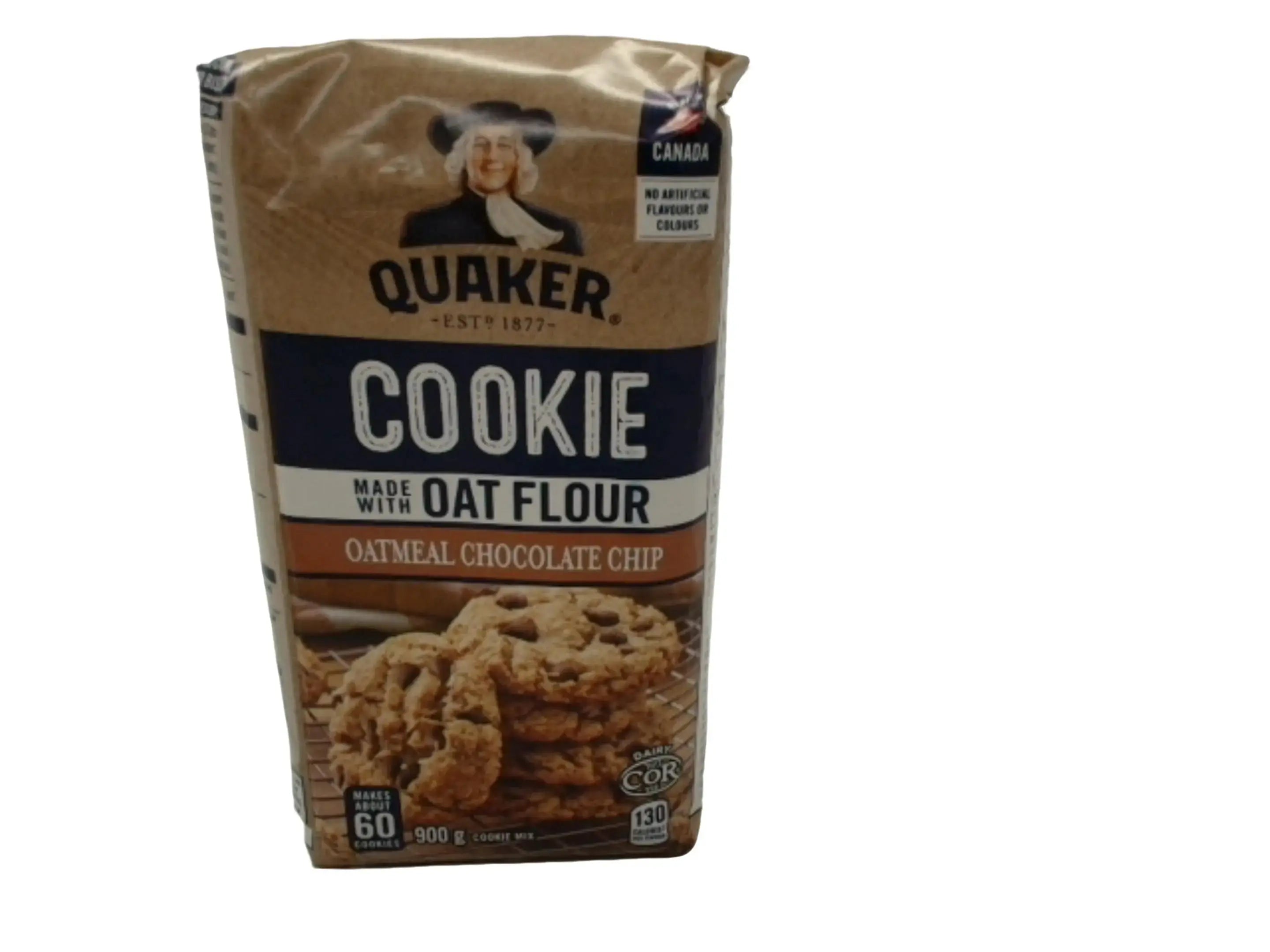 Oatmeal Chocolate Chip Cookie Mix 900g. Oat Flour Quaker(ENDCAP) KWDC