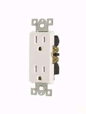 Receptacle Decora 15A White Toolway Industries