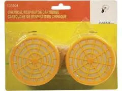 Respirator - cartridge  DUST R201   4 PK fits in 105501 mask Toolway Industries