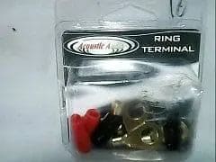 Ring terminal 10 gauge gold 4 pc AAELEC