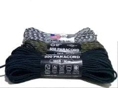 Rope Camos & Black 100' X 550 Paracord KWDC