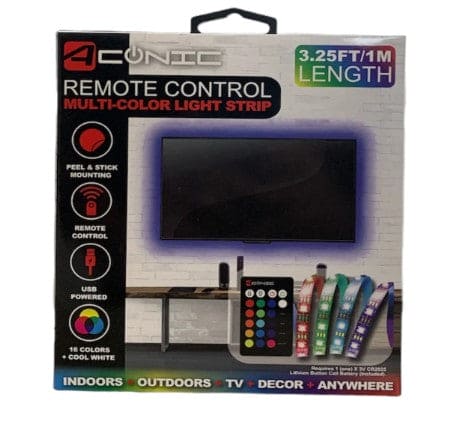 LED Strip RGB For TV w/ Remote - Brantford Surplus