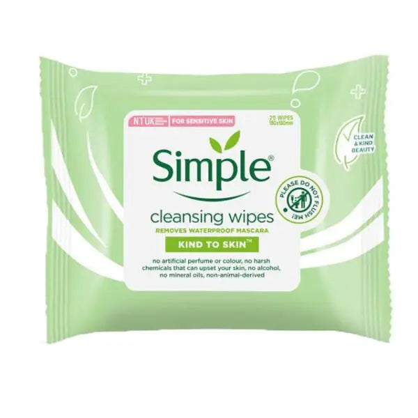 SIMPLE FACIAL WIPES 25CT CLEANSING WIPE SENS SKIN MPS CANADA CORPORATION