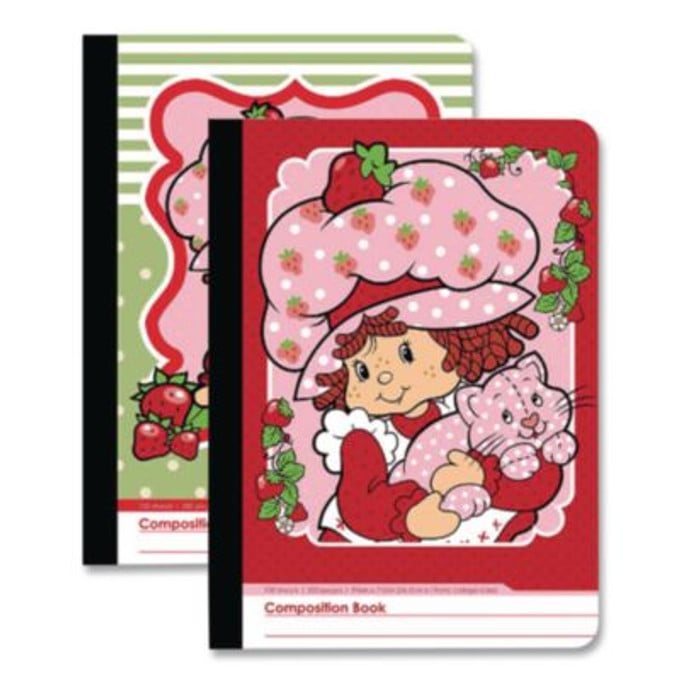 Strawberry Shortcake Composition Book — alternate view