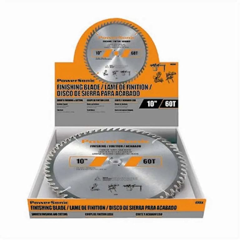 Sawblade finishing 10 inch 60 tooth Holland Imports (Canada) Ltd.