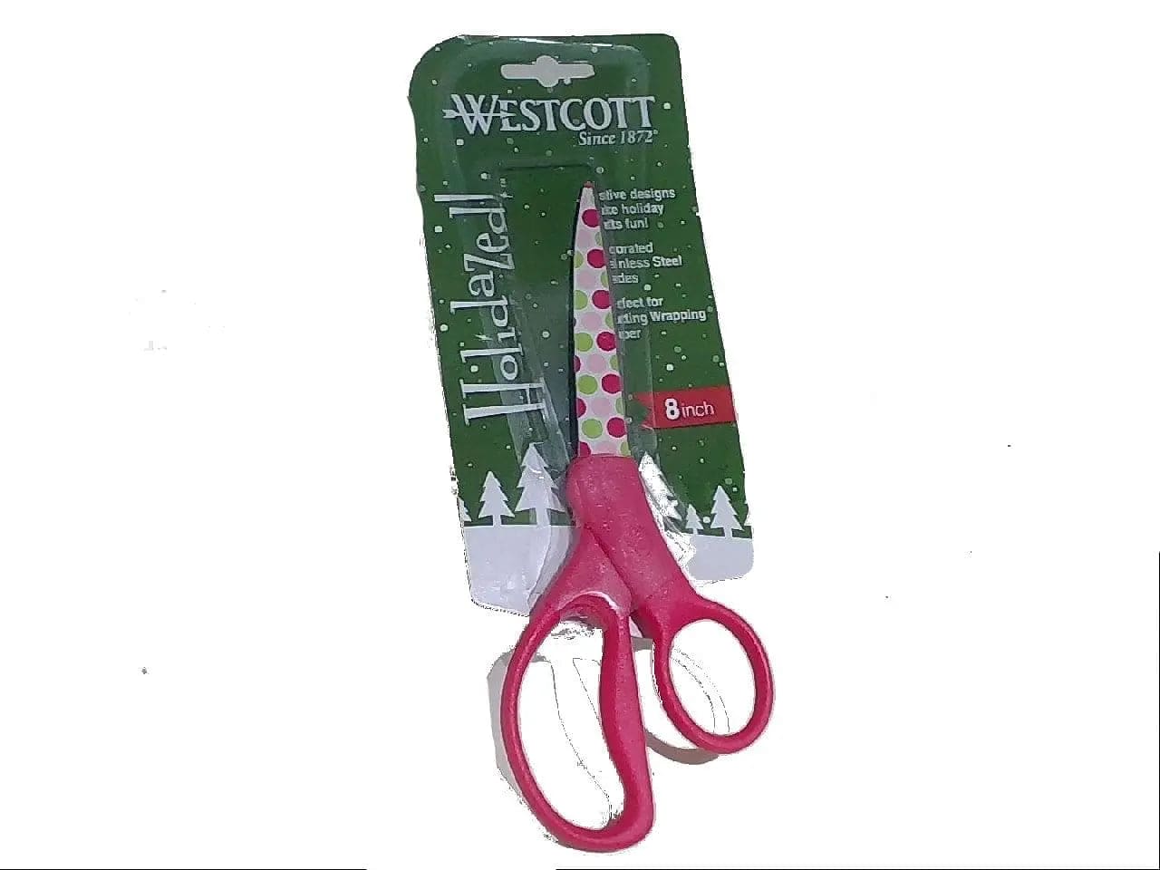 Scissors Holiday 8" Holidazed Westcott KWDC