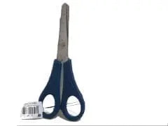 Scissors Small 5" Blunt Tip Blue Plastic Handle KWDC