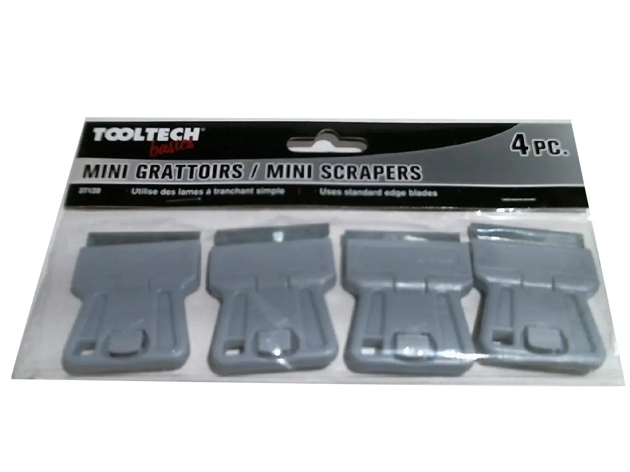 Scrapers 4 pc mini uses standard edge blades Toolway Industries